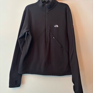 North Face Summit Series Pullover Sweatshirt Jacket Men’s Large Black